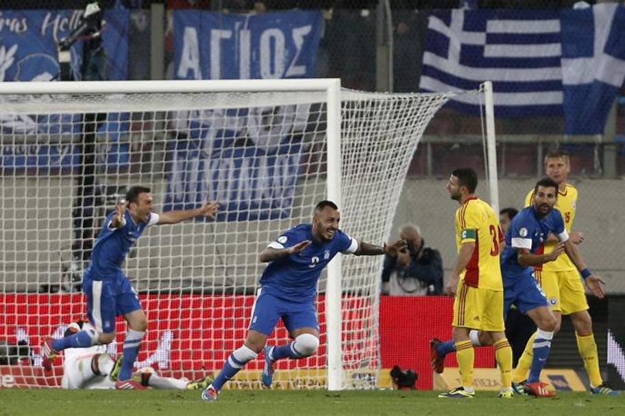 Nel secondo tempo ancora Mitroglou, su assist di Katsouranis, firma il gol del definitivo 3-1. 